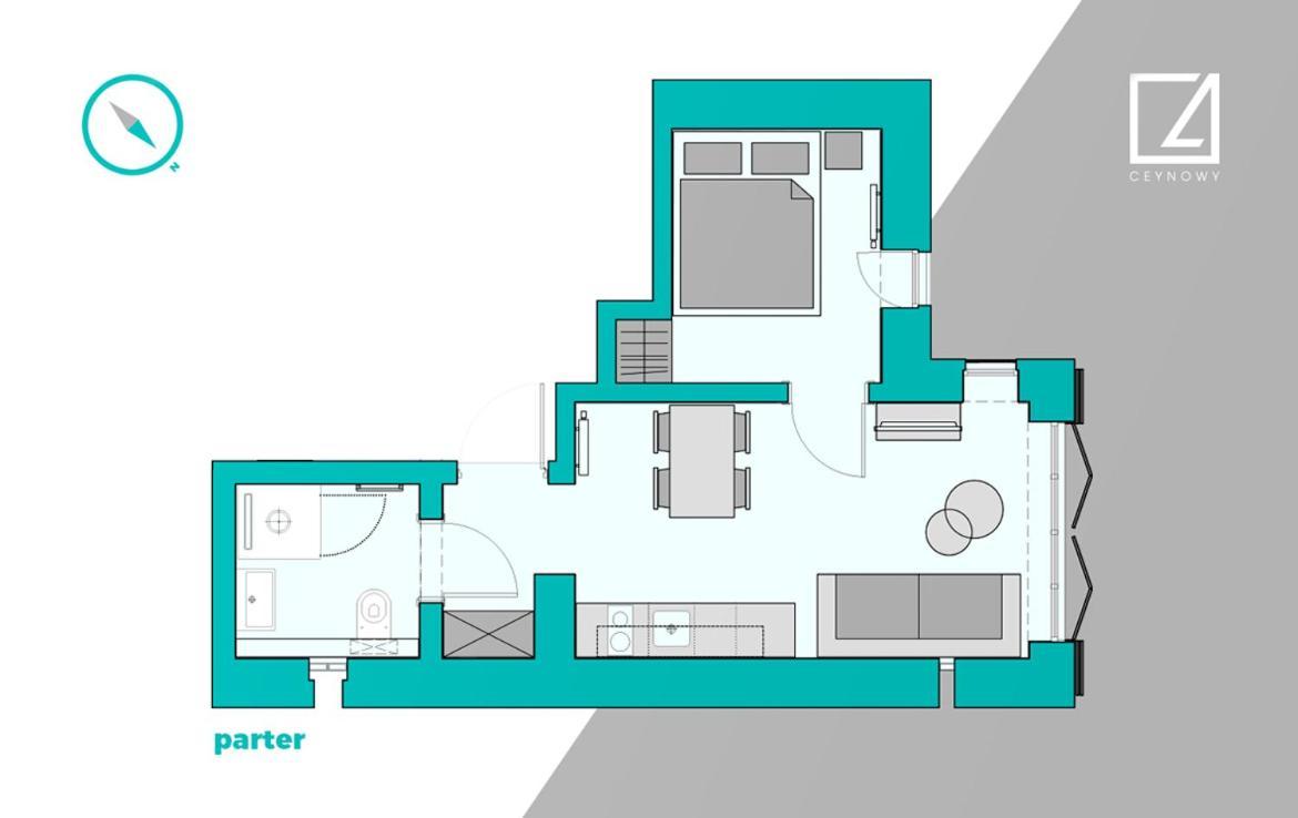 Apartamenty C4 Ceynowy Сопот Екстериор снимка